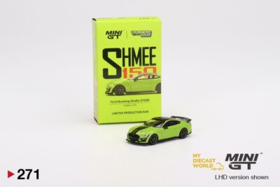 ミニカー MINI GT Ford Mustang Shelby GT500 Mini GT 1:64 Ford Shelby GT500 Dragon Snake Concept Fuchsia