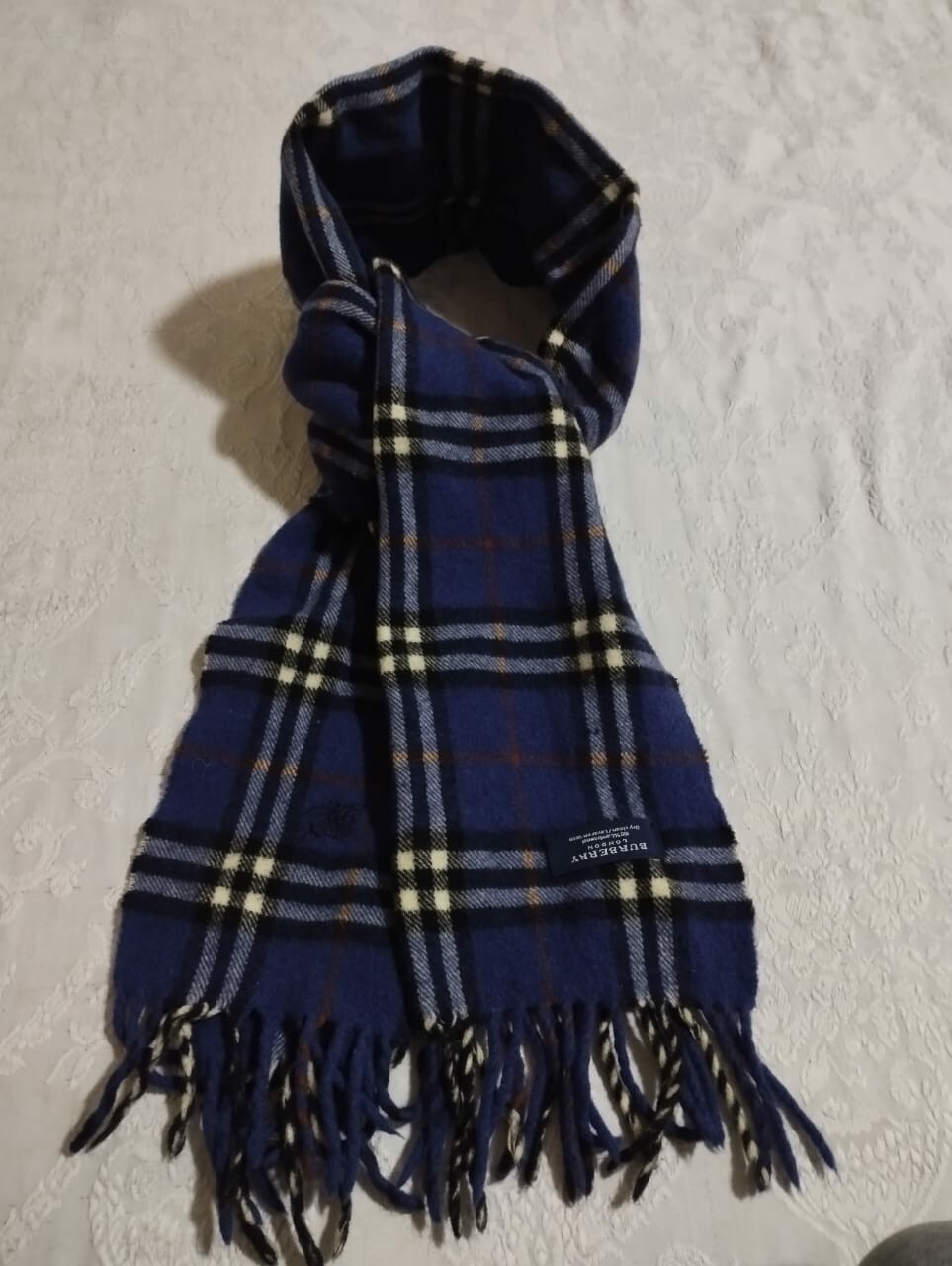 dry clean burberry scarf