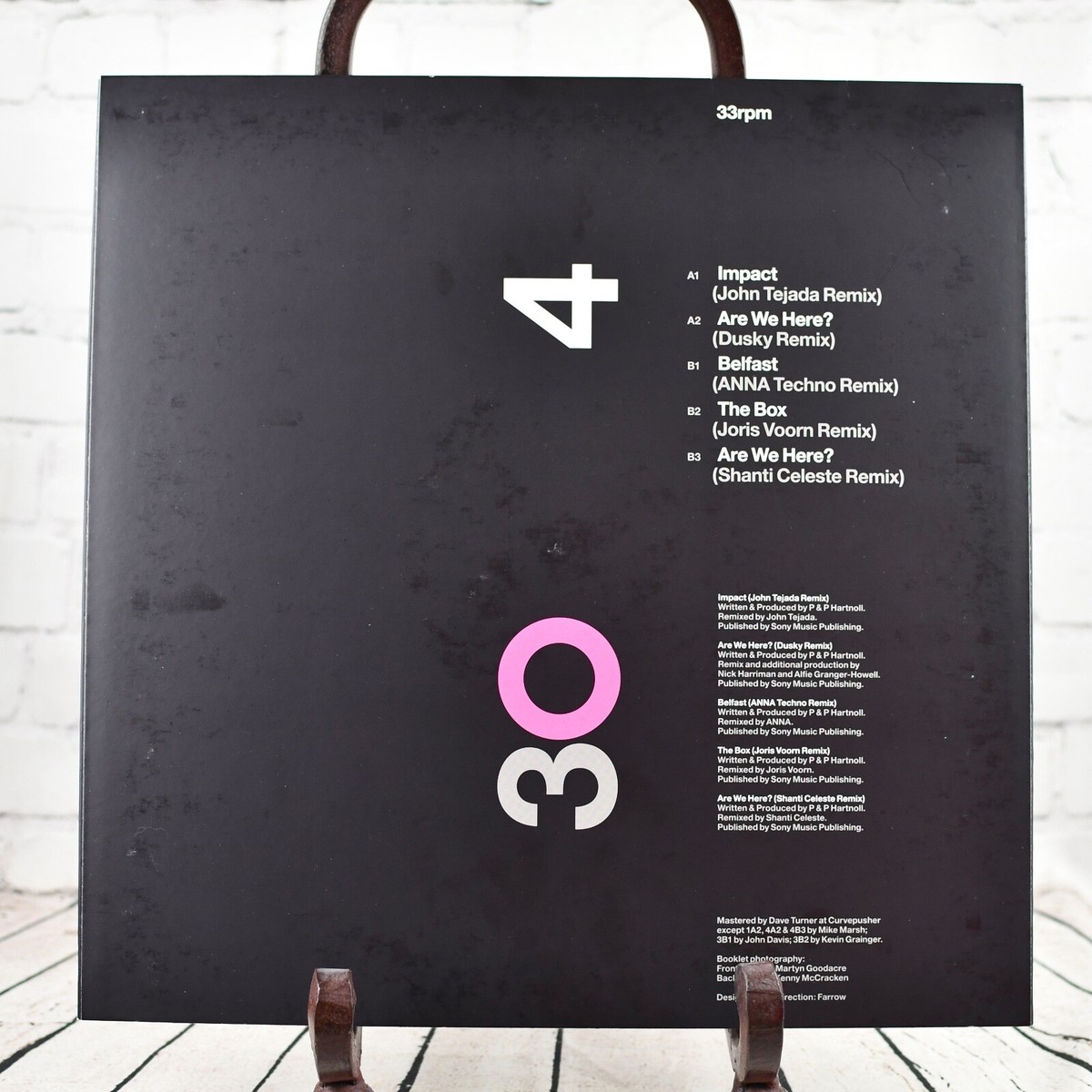 英4LP Orbital Thirty-Something LMS5521698 Orbital Recordings L /01040 英4LP Orbital Thirty-Something LMS5521698 Orbital Recordings