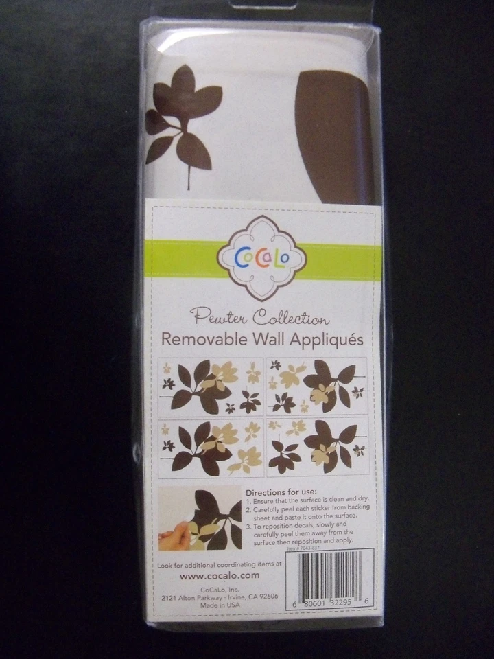 CoCaLo Removable Wall Appliques - Pewter Collections - Image 3 of 3