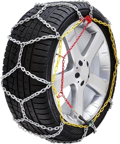 Catene da Neve Kns30 – Omologate per Auto, 9mm Acciaio, Taglia 30
