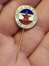 Yugoslav Club BRATSTVO, Kamp-Lintfort, Germany- rare enamel badge from 1970s