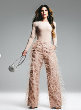 Valentino dry tailoring wool embroidered trousers pants - BNWT- RRP$16K