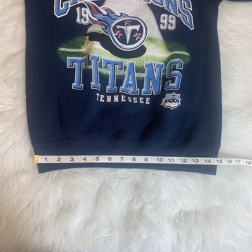 Vintage Tennessee Titans NFL AFC Champions Super Bowl Sweatshirt Size Small - Picture 7 of 9