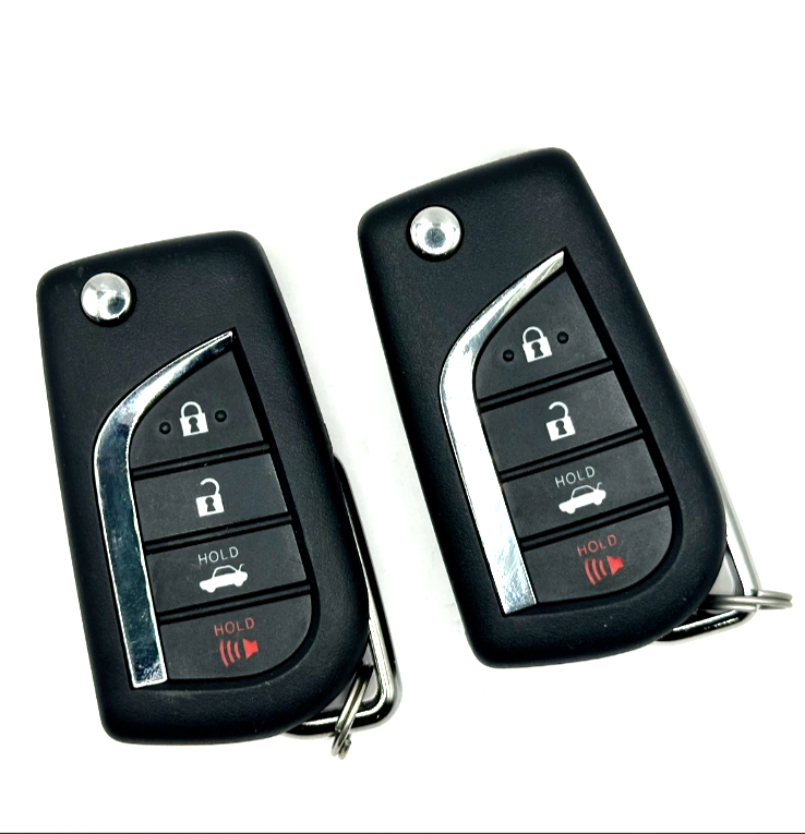 Pair of OEM Toyota Flipkey Keyless Entry Fob For Camry Corolla HYQ12BFB