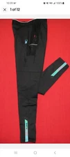 Spyder Black Reflective Logo Pocket  Compression Tights Mens SZ XL SPM720ESMSD