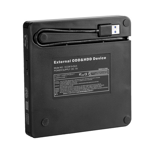 PC External BD Drive BD-R Combo Player Reader DVD CD Disc Burner USB 3.0 Cable - Picture 7 of 8