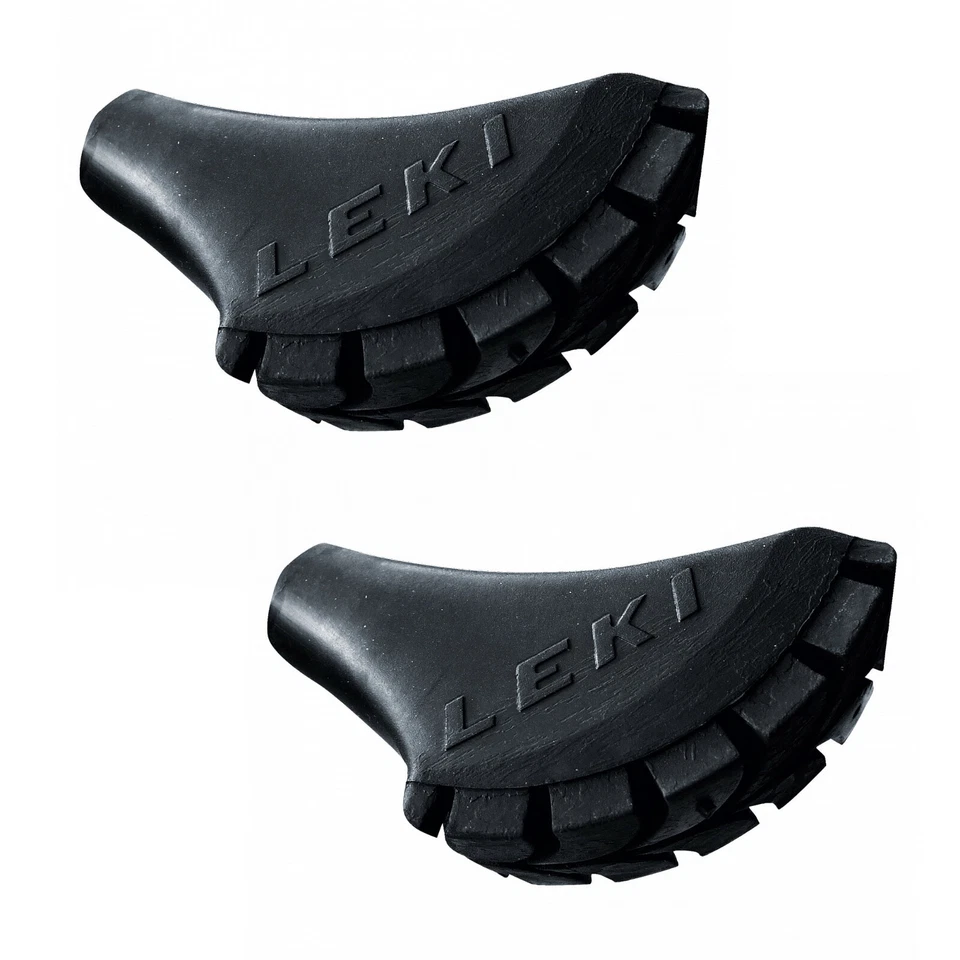 1 Paar Leki Gummipuffer Nordic Walking Stöcke Rubber Tip Walking NEU