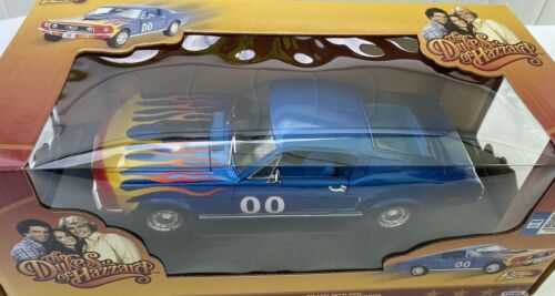 1/18 "Duke of Hazard" #00 blue 1968 Mustang GT - Picture 2 of 11