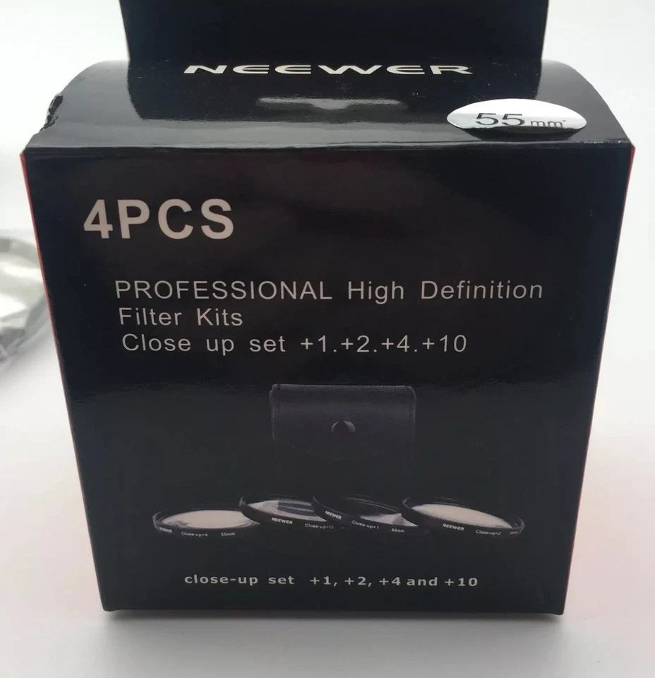 Neewer Professional Photography High Definition Close Up Filter Set 55mm Screw - Image 3 of 4