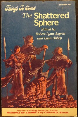 Things To Come SFBC Newsletter December 1986 The Shattered Sphere Asprin & Abbey