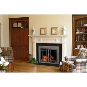 Pleasant Hearth Glass Fireplace Doors Edinburg Medium Ed 5411