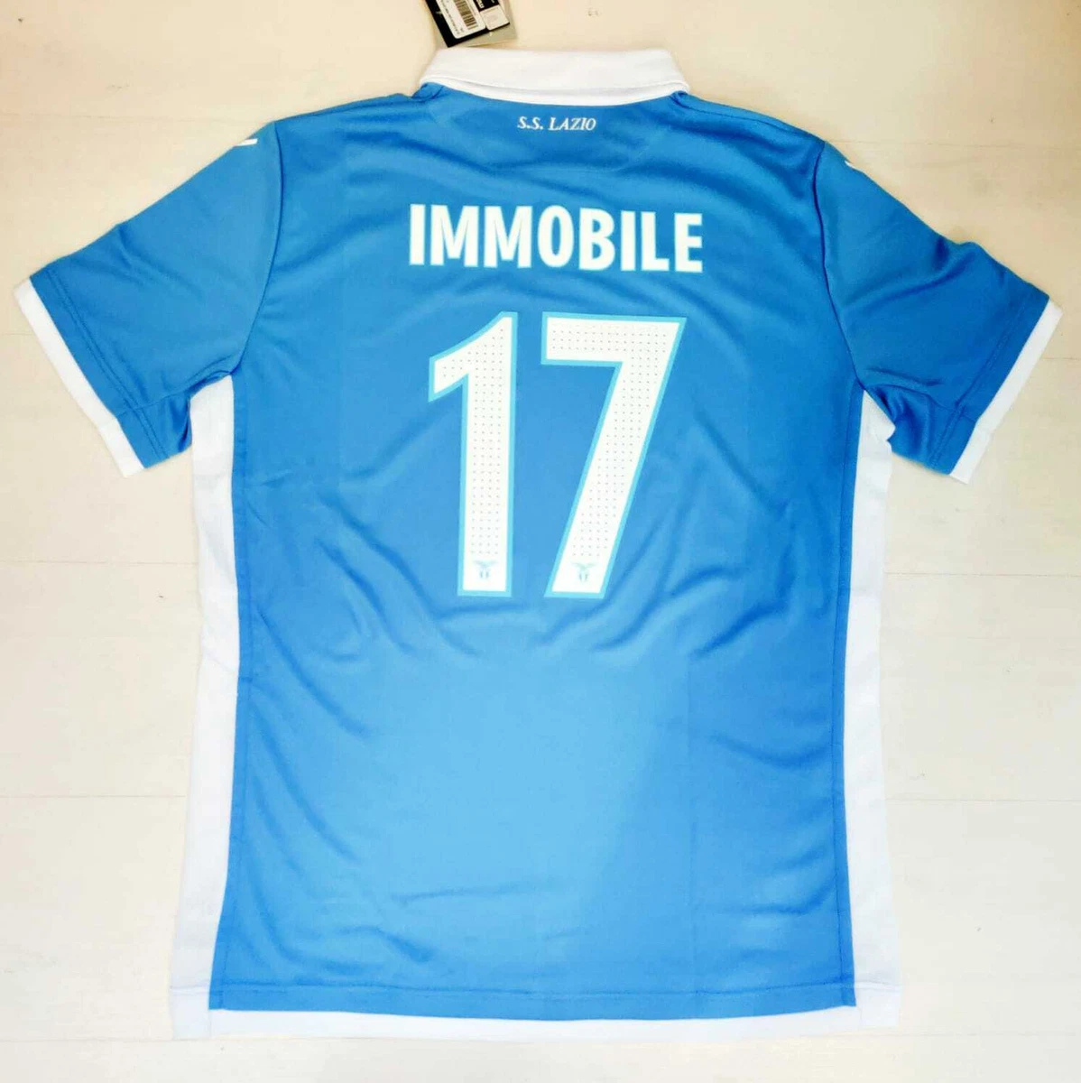 1673/119 MACRON SS Lazio Polo Tricot Shirt Nouveau-Né Aigle Eagles 58068030 EUR 32,55 - FR