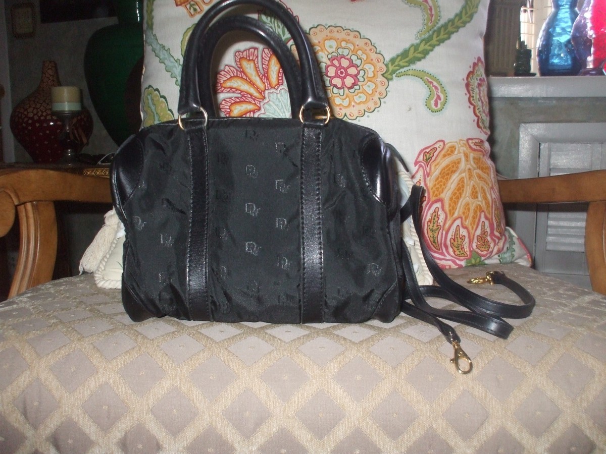 dior black satchel bag