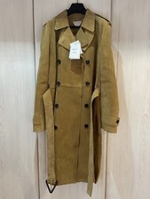 Bottega Veneta Suede Belted Leather Trench Coat Jacket Rrp £7,015