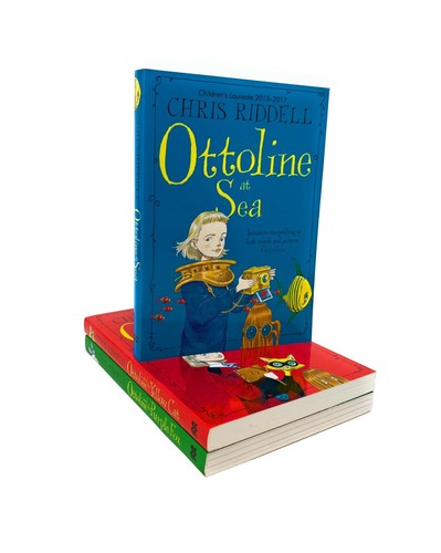 Ottoline Series 3 Books Children Collection Paperback Set By Chris Riddell - Picture 5 of 7