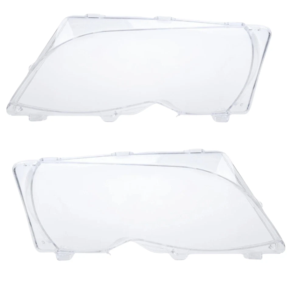 ПАРА линз фары для BMW E46 3 серии 2002-2005 фары XENON прозрачный чехол - Изображение 2 из 4