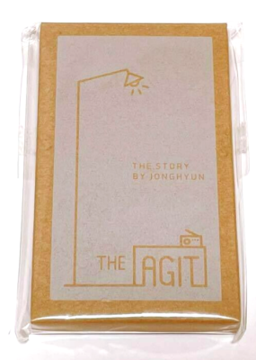 SHINee JONGHYUN THE AGIT Message Card Set Smtown Theatre Solo