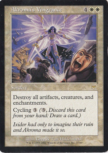 Akroma's Vengeance #3 (NM) Commander CMD Magic MTG | eBay