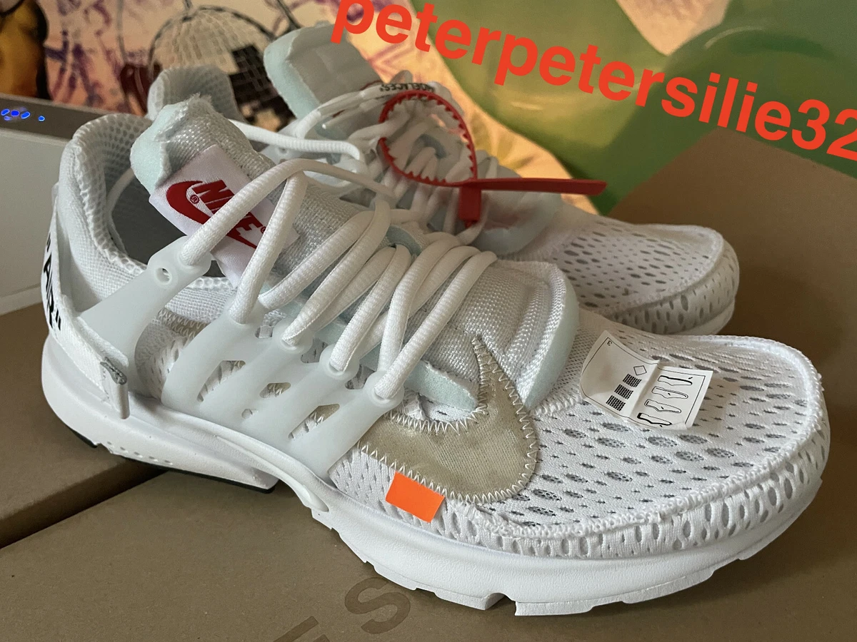 NEW Nike Air Presto X Off White The Ten 100 AUTHENTIC W. INVOICE