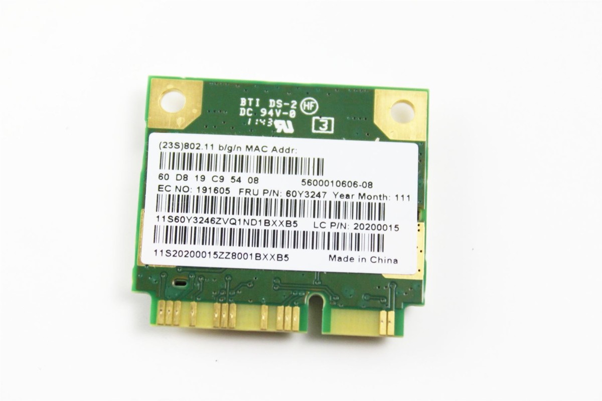 Genuine IBM Lenovo ThinkPad L530 L420 Laptop Wireless WiFi Card