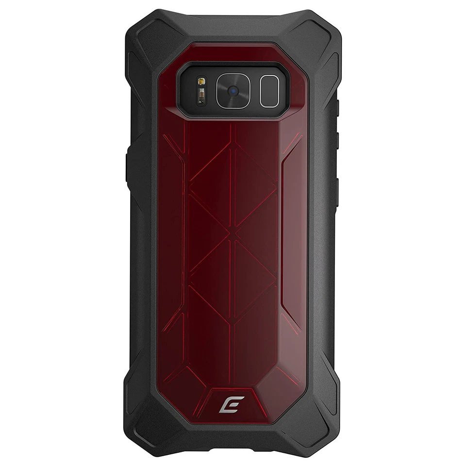 Funda trasera híbrida resistente Element Case REV para Samsung Galaxy S8 - roja Foto 2 de 4