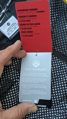 Nike Aeroloft 3M Flash Running Reflective 800 Down Vest 689260-010 XSmall XS new - Picture 12 of 12