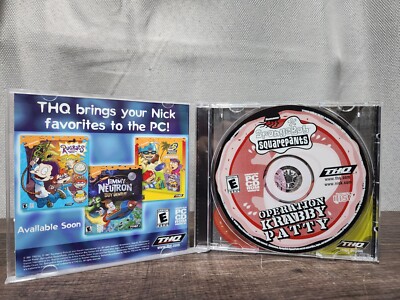 SpongeBob Squarepants: Operation Krabby Patty - PC CD ROM Computer