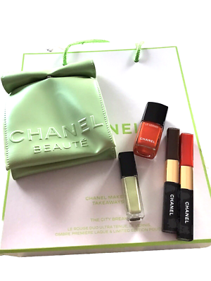 Chanel Limited Edition Makeup Takeaways City Break 5 Pcs Box Set