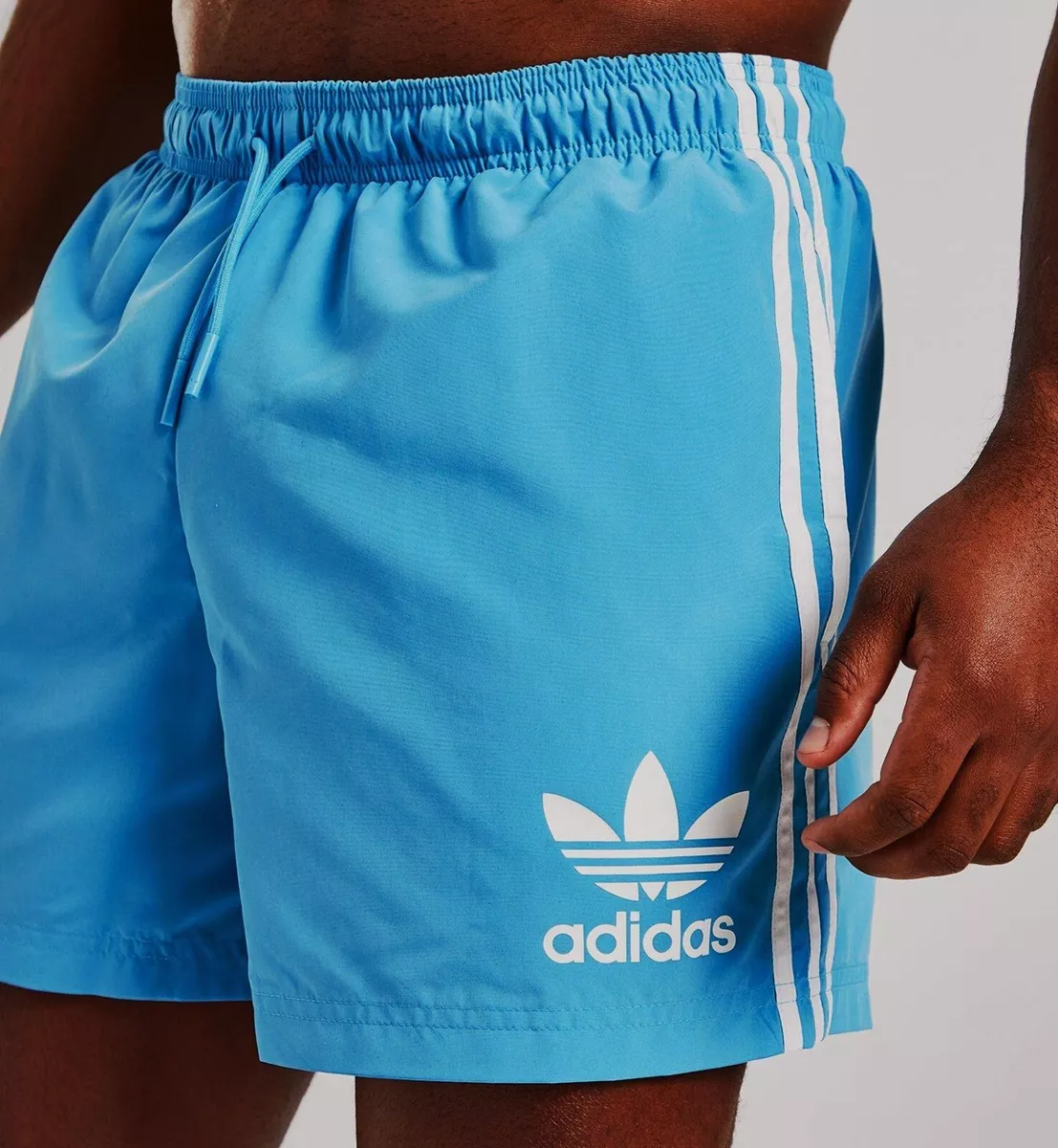 rille Litterær kunst Render ADIDAS ORIGINALS 3 STRIPES CALIFORNIA SWIM SHORTS BNWT S,M RRP £40 LAST 2 |  eBay