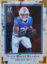 2020 Panini Donruss Elite Series Rookies Zack Moss #ESR-ZM Rookie RC