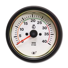 85mm 3-38 Universal Tachometer 4000 Rpm For Diesel Engine Alternator 1224v