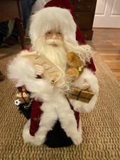Vintage Traditions Santa Table Centerpiece