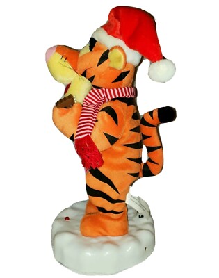 ティガー ☆クリスマス フィギュア☆Disney Disney Animated Christmas Guitar Tigger By Gemmy | eBay