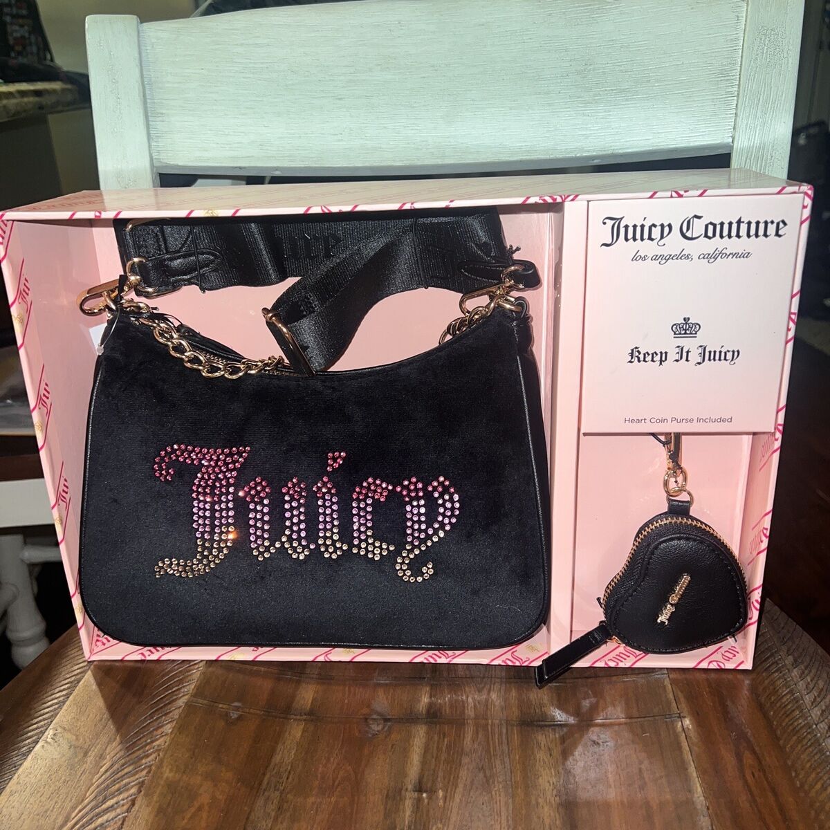 NIB NWT JUICY COUTURE BAG and COIN Purse Bag Charm | eBay NIB NWT JUICY COUTURE BAG and COIN Purse Bag Charm | eBay
