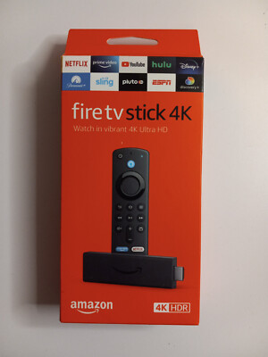 Amazon Fire TV Stick 4K HDR Streaming Device with Alexa Voice Remote - Black