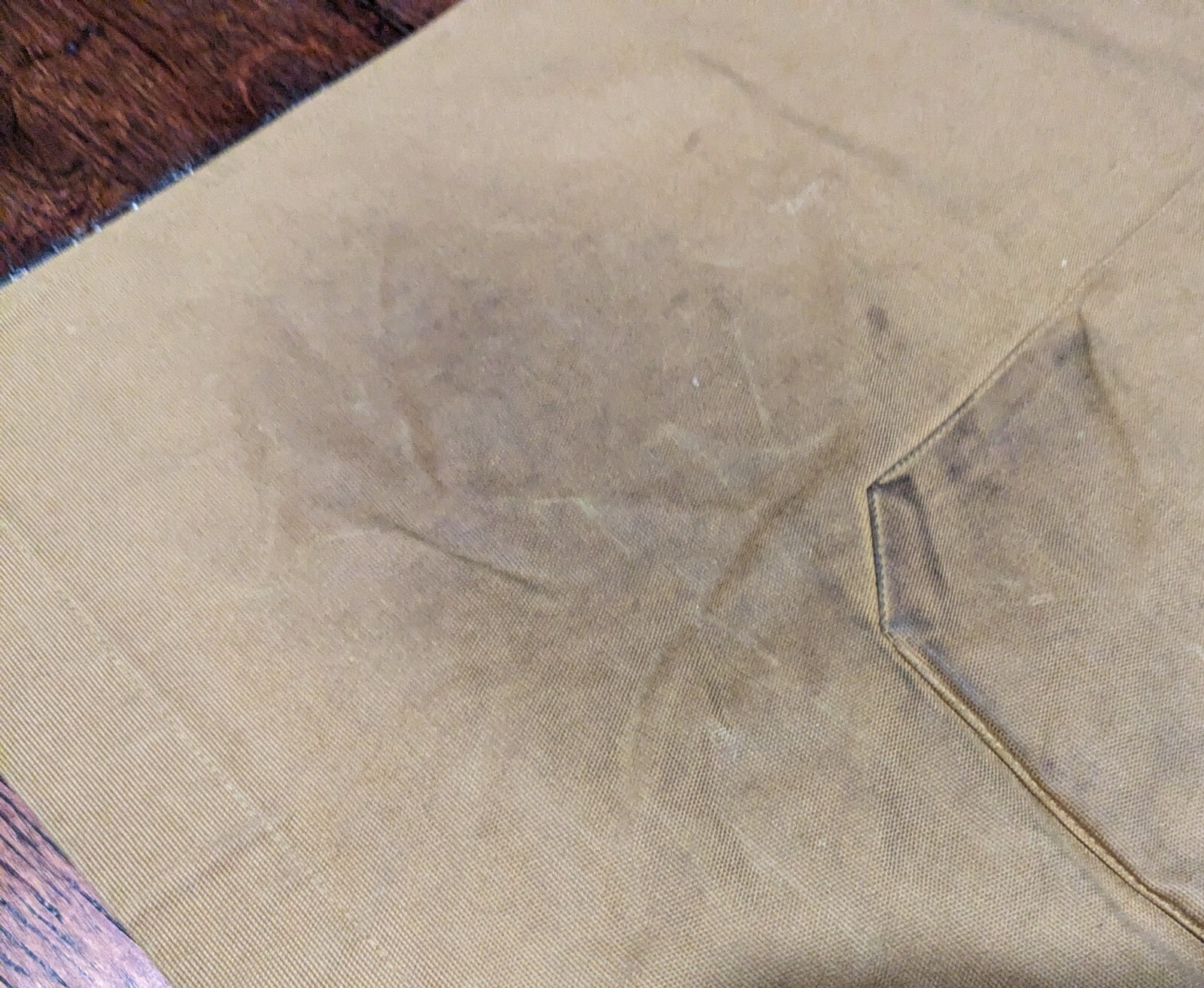 Jones of Boerum Hill Workman Waist Server Apron Field Tan Canvas Huckberry