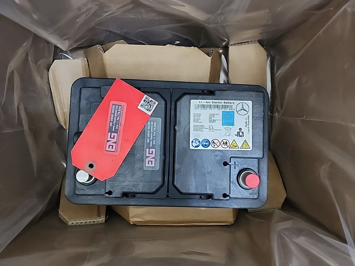 2024-25 EURO/USA LI-ION LIB MERCEDES-AMG STARTER BATT
