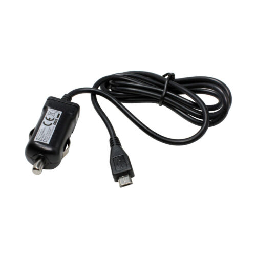 Kfz Ladekabel, 2400mA, Micro USB, Autoladekabel, schwarz für Nokia N97 - Bild 1 von 1