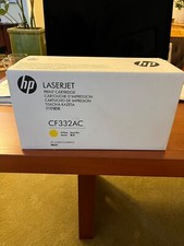 Genuine HP Laserjet CF332AC 654A Yellow Print Cartridge