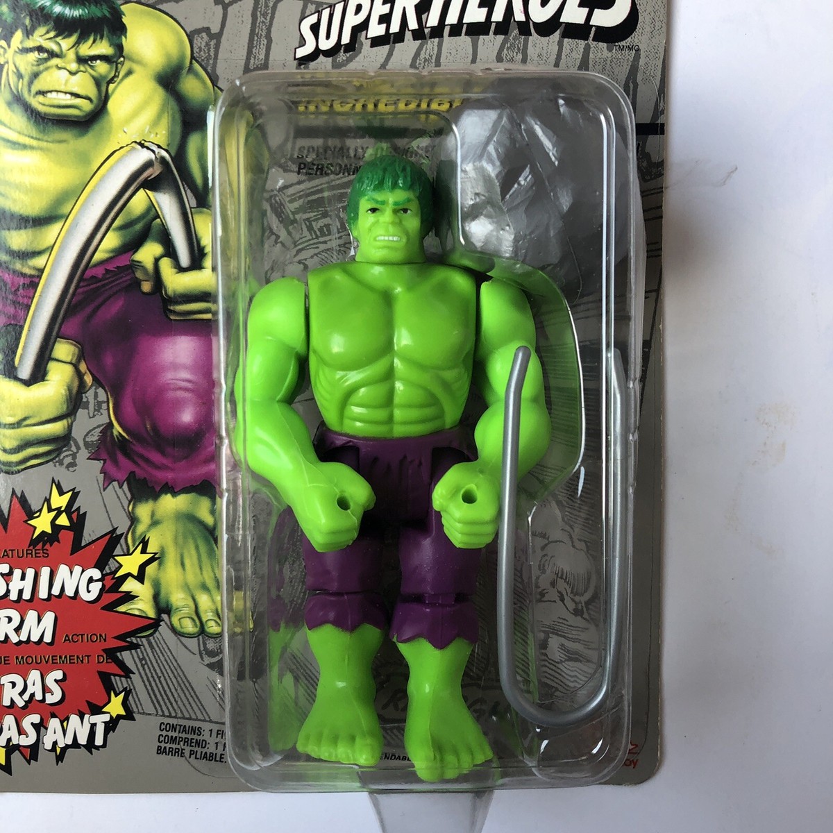 激レア【HULK】TOY BIZ社製90'sビンテージフィギュア 激レア【HULK】TOY BIZ社製90'sビンテージフィギュア Incredible
