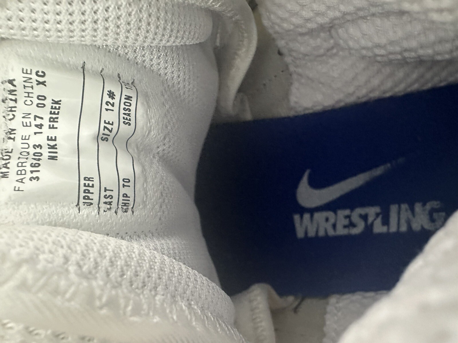 Nike Freek Wrestling Shoe Size 12 eBay