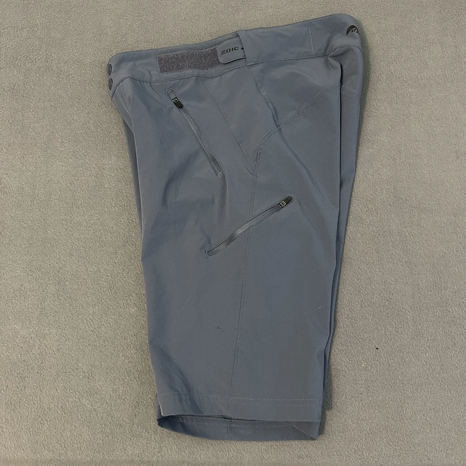 Pantalones cortos de ciclismo Zoic Navaeh grises para mujer XS Foto 2 de 4