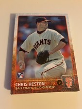 2015 Topps Series 2 #530 Chris Heston San Francisco Giants Rookie Card