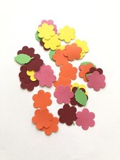 Stanzteile/Streuteile Blumen-Mix 1900-2, 40-tlg., 2,5cm aus Papier