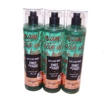 Bath  Body Works Macaron Cloud Fine Fragrance Mist 8 oz 3 Pack Emily in Paris