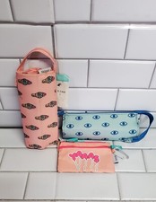 YOOBI tray pencil case ideal for keys, pens, Pk of 2, free gift included