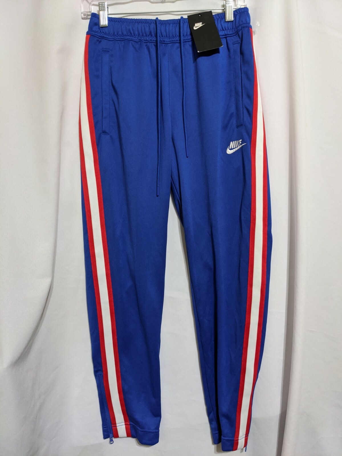 nike heritage red track pants