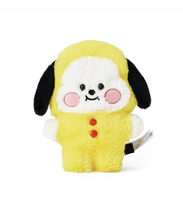 BT21 BABY CHIMMY FLAT FUR Standing PLUSH DOLL BTS JIMIN AUTHENTIC NWT