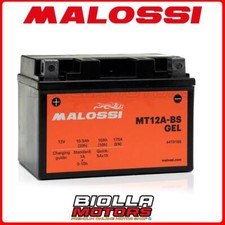 MT12A-BS BATTERIA MALOSSI GEL KYMCO Downtown 300i 300 2010 YT12A-BS 4419166